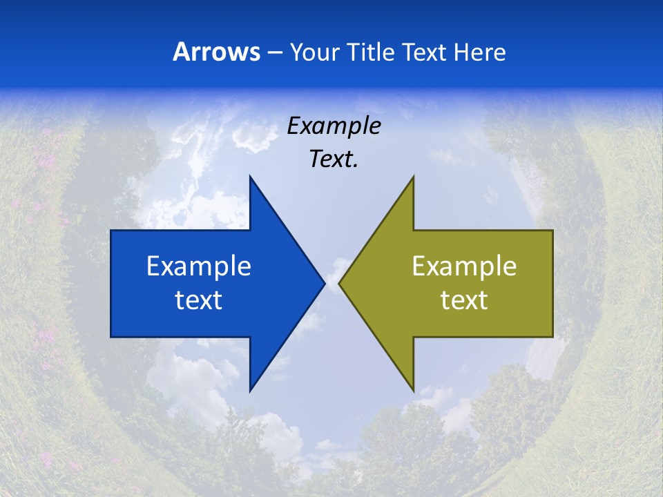 Interior Modern Clock PowerPoint Template