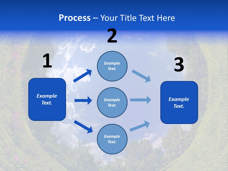 Interior Modern Clock PowerPoint Template