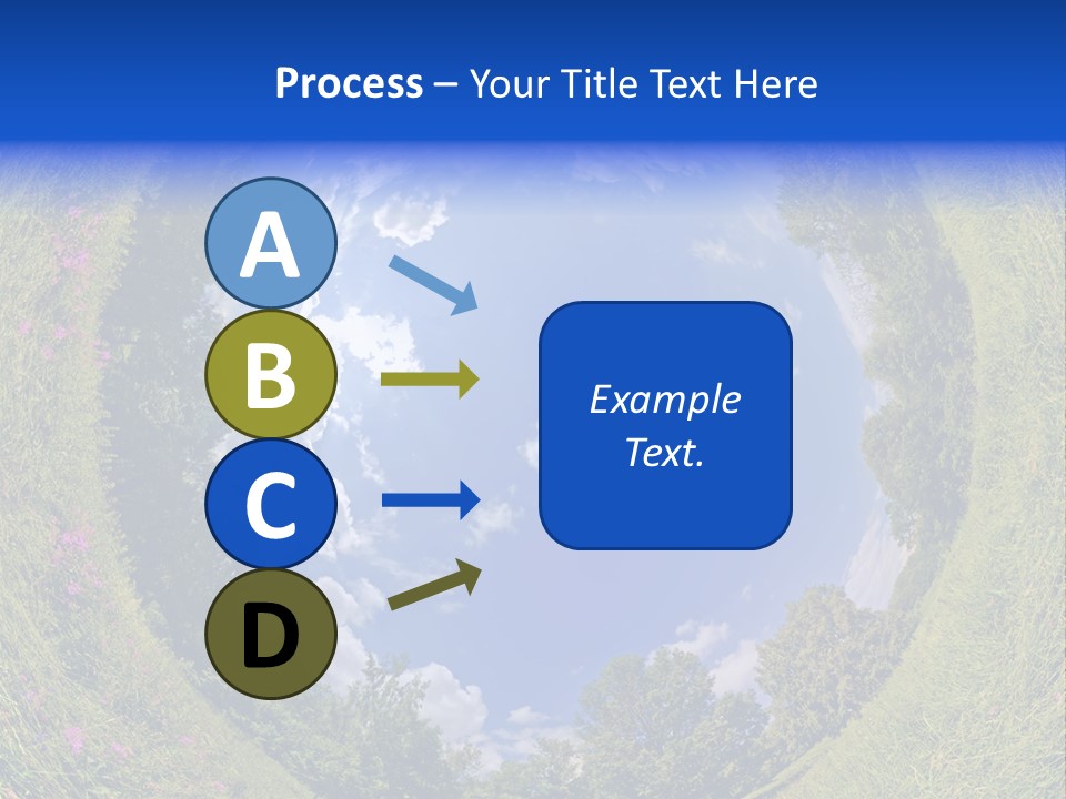 Interior Modern Clock PowerPoint Template