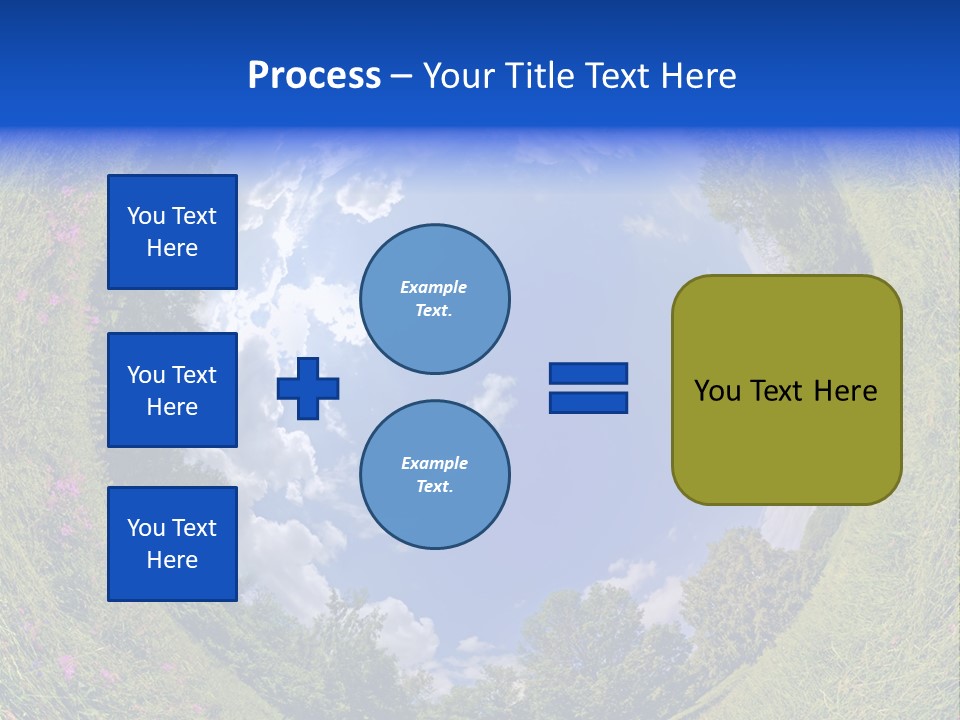 Interior Modern Clock PowerPoint Template