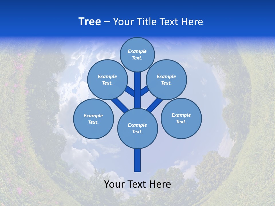 Interior Modern Clock PowerPoint Template