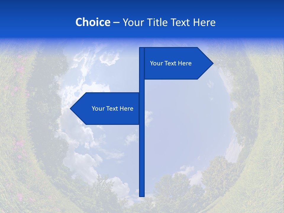 Interior Modern Clock PowerPoint Template