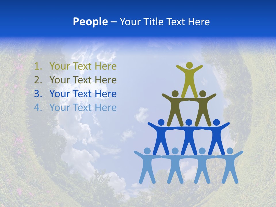 Interior Modern Clock PowerPoint Template