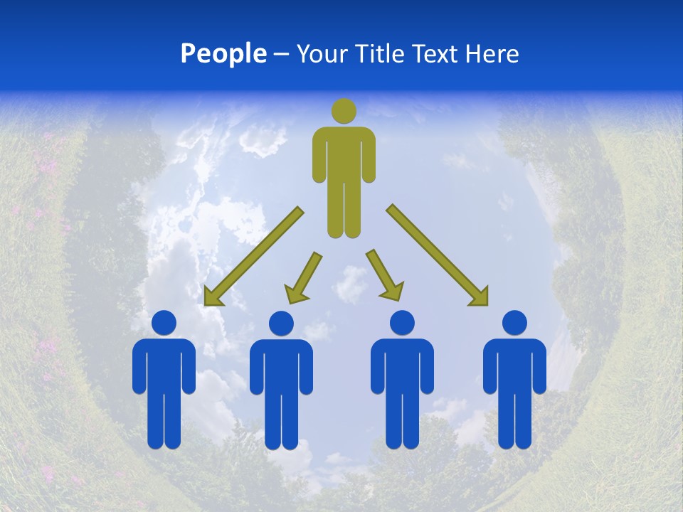 Interior Modern Clock PowerPoint Template