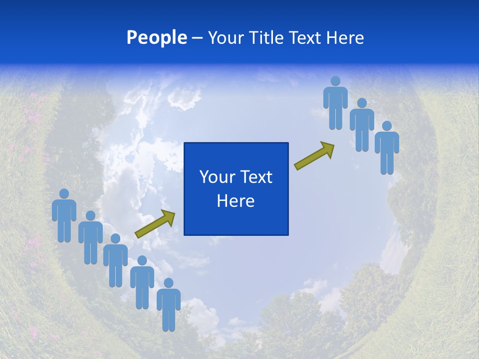 Interior Modern Clock PowerPoint Template