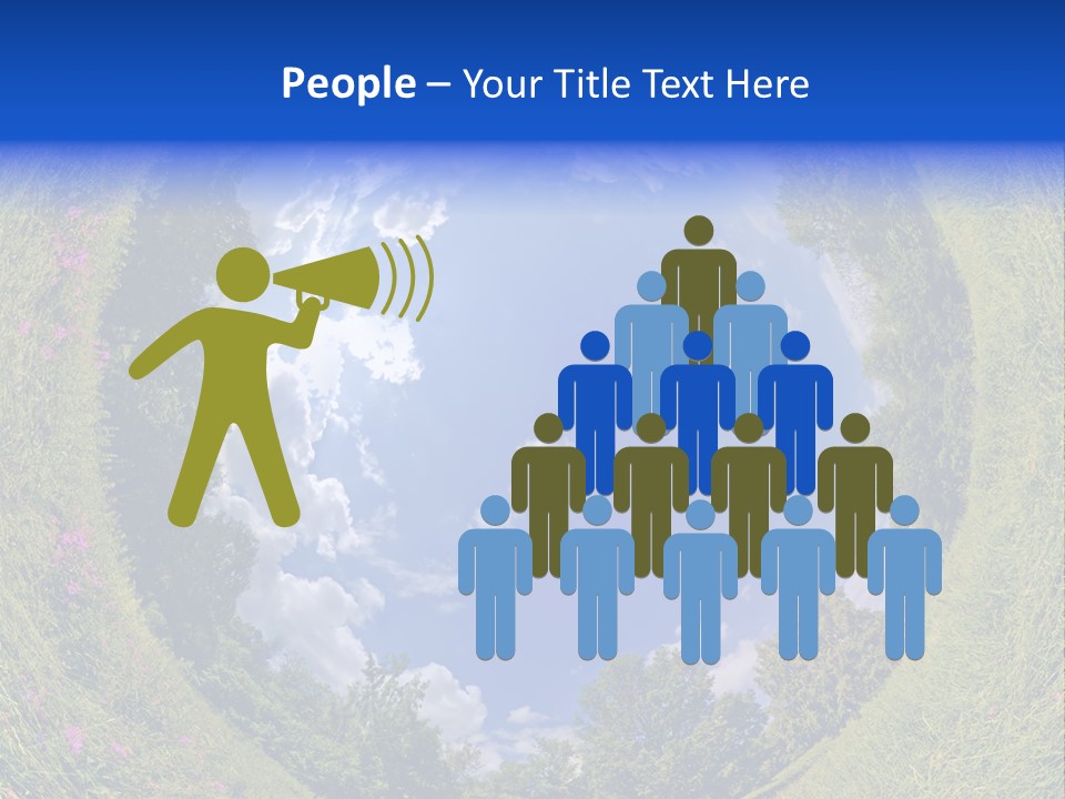 Interior Modern Clock PowerPoint Template