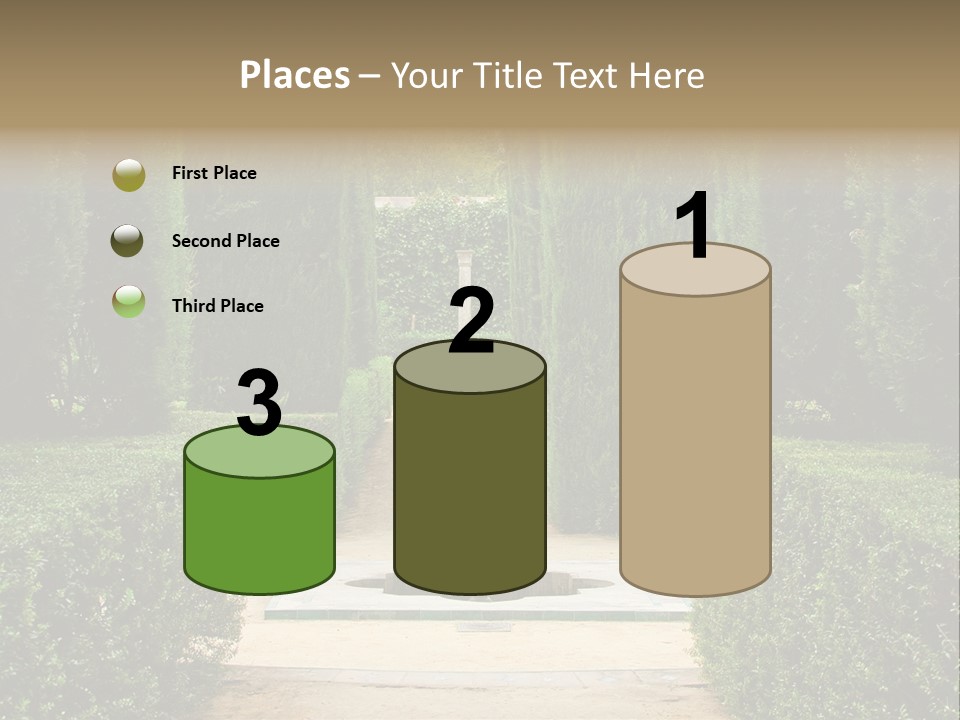 Park Sevilla Architecture PowerPoint Template