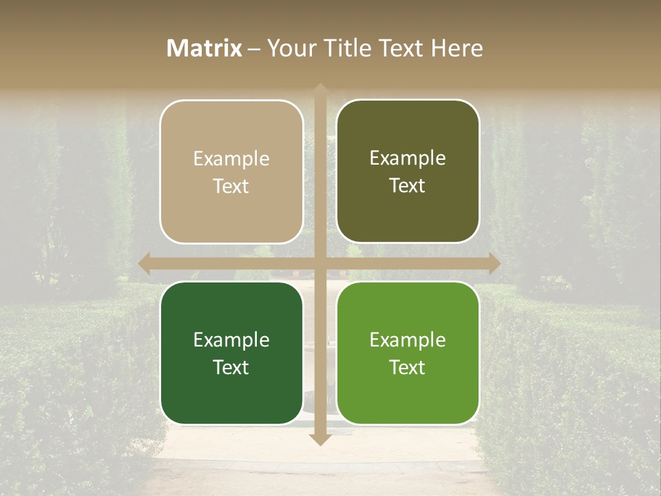 Park Sevilla Architecture PowerPoint Template