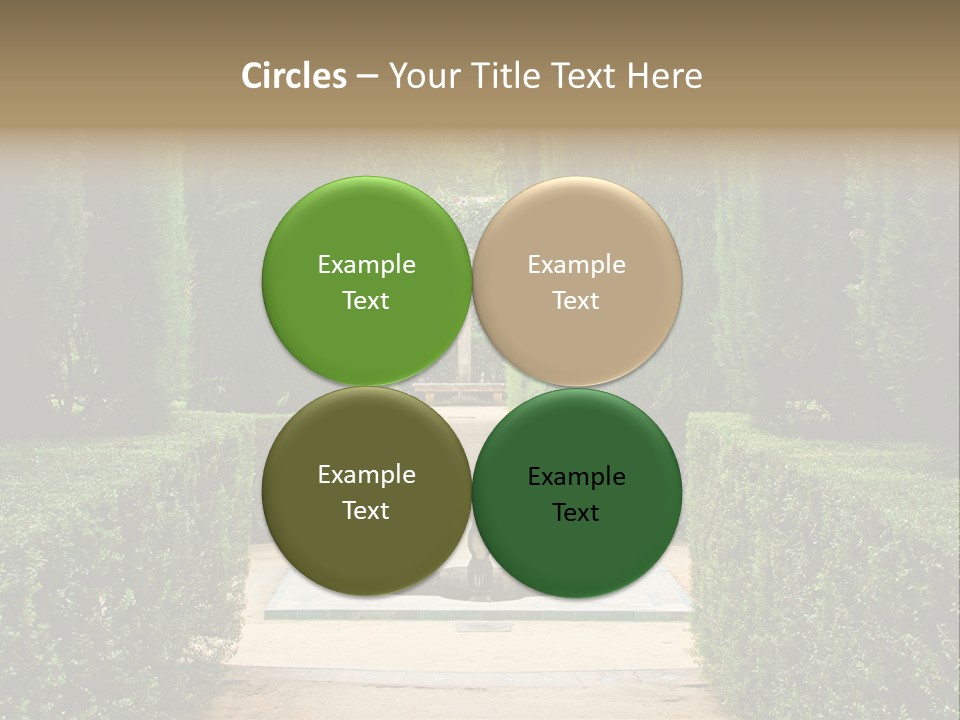 Park Sevilla Architecture PowerPoint Template