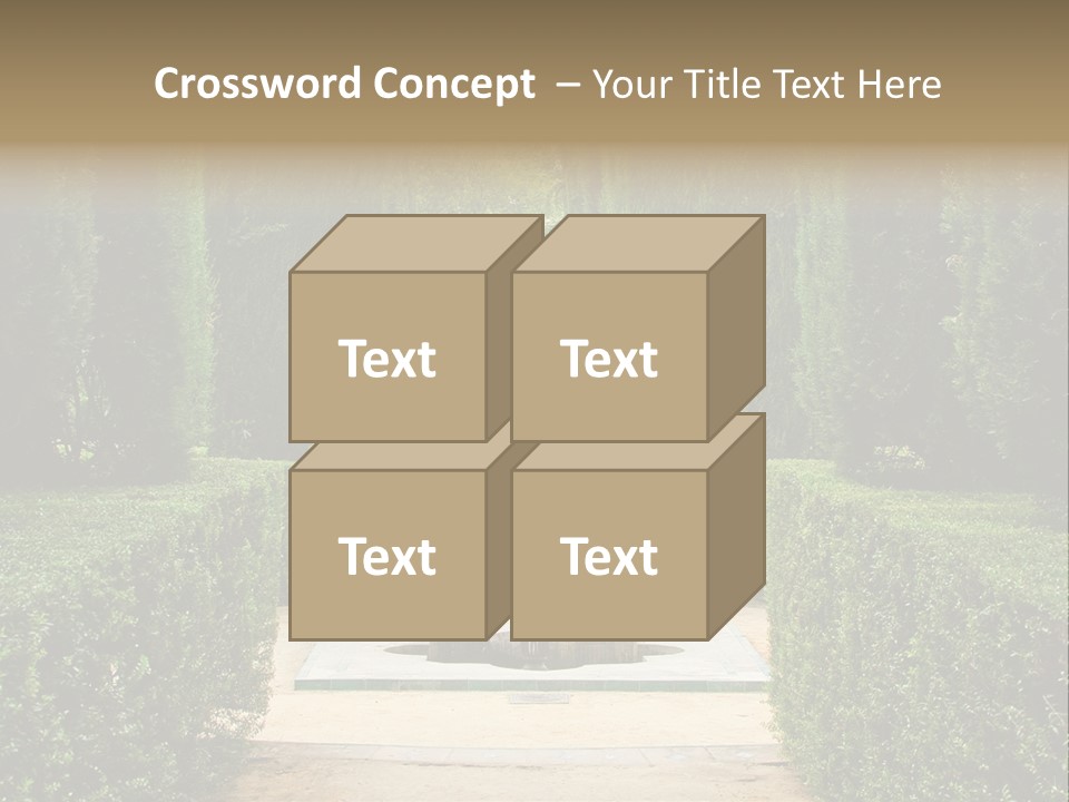 Park Sevilla Architecture PowerPoint Template