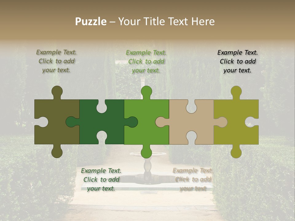 Park Sevilla Architecture PowerPoint Template