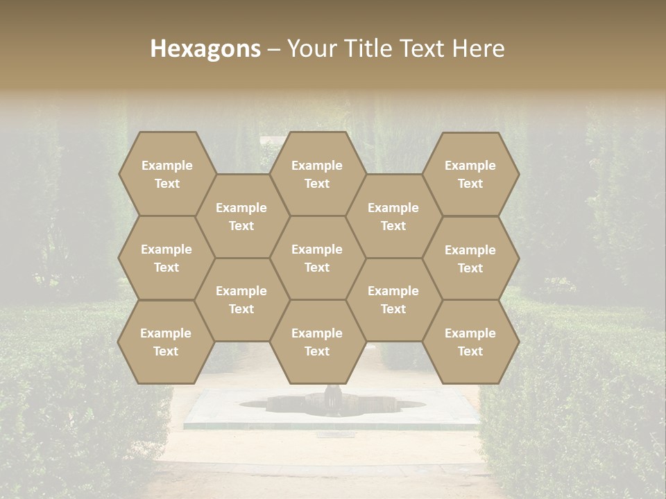 Park Sevilla Architecture PowerPoint Template