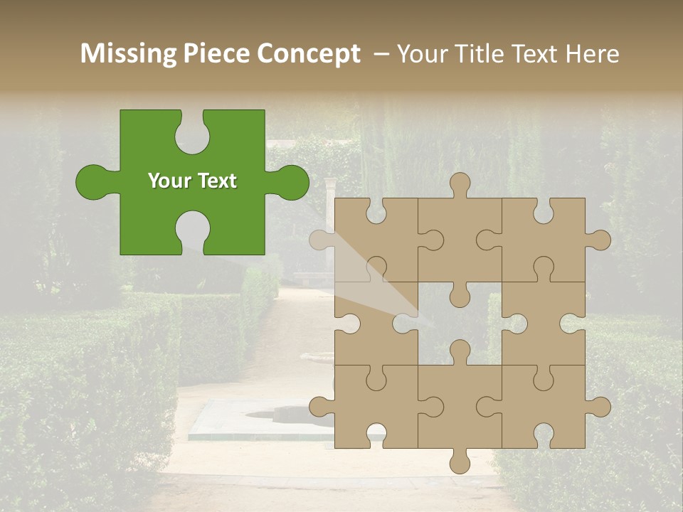 Park Sevilla Architecture PowerPoint Template