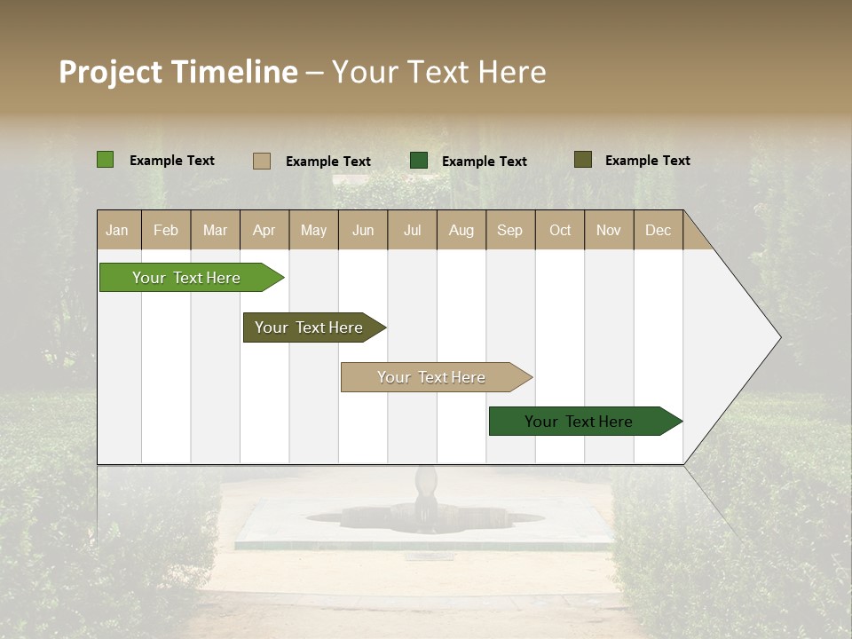 Park Sevilla Architecture PowerPoint Template