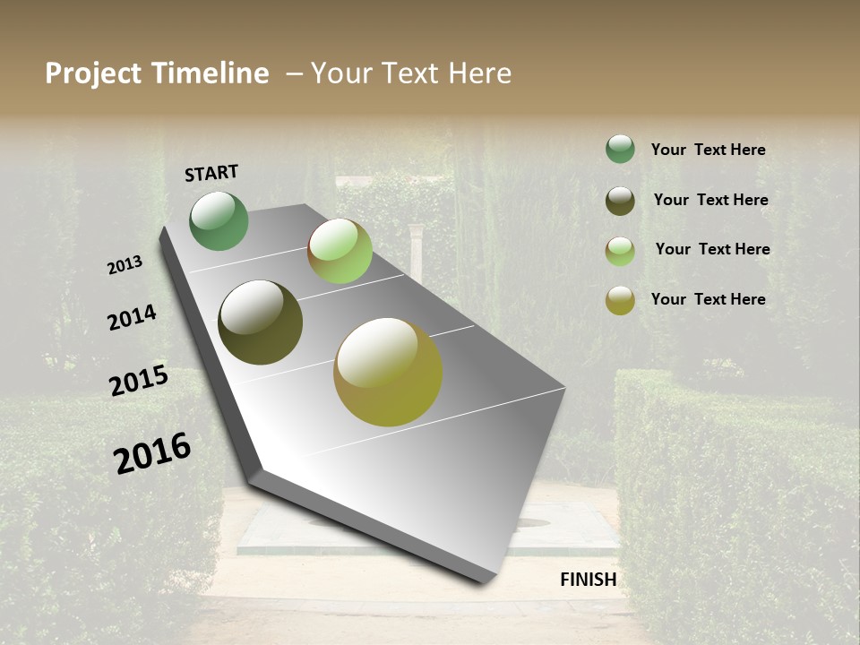 Park Sevilla Architecture PowerPoint Template