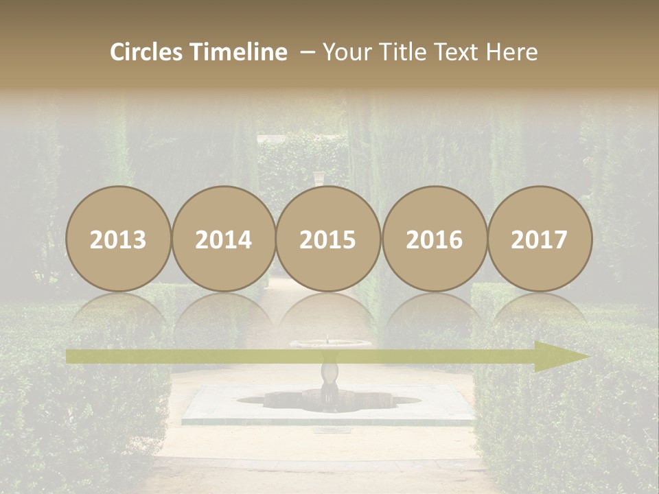 Park Sevilla Architecture PowerPoint Template