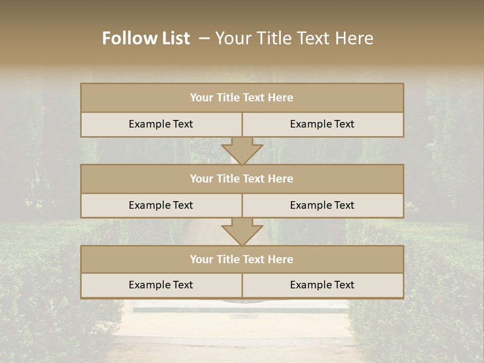 Park Sevilla Architecture PowerPoint Template