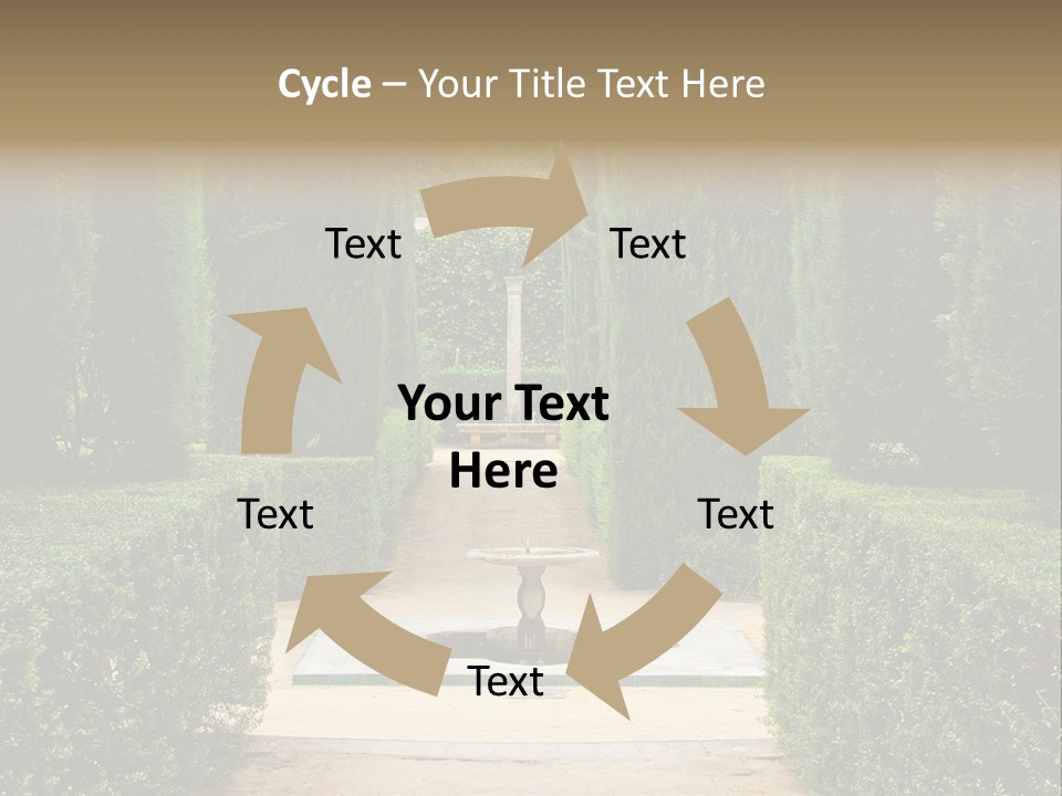 Park Sevilla Architecture PowerPoint Template