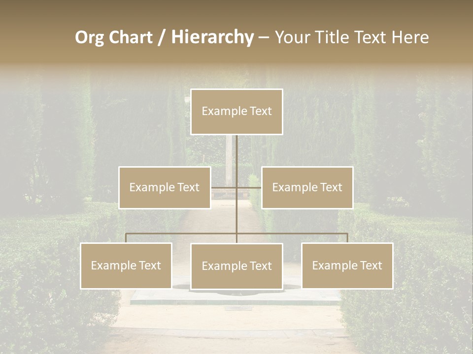 Park Sevilla Architecture PowerPoint Template