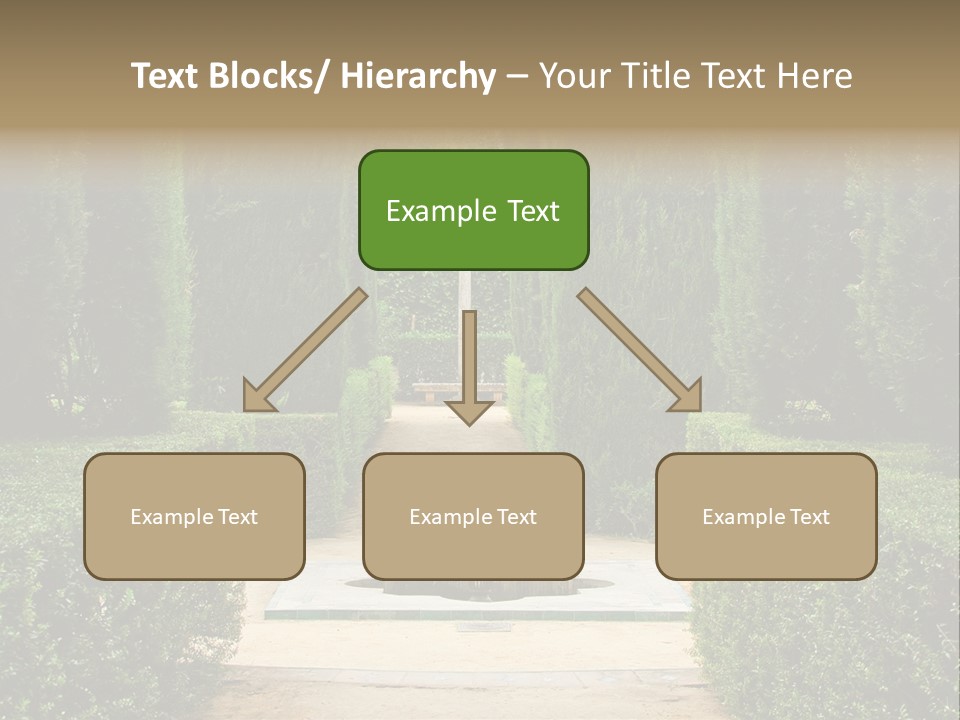 Park Sevilla Architecture PowerPoint Template