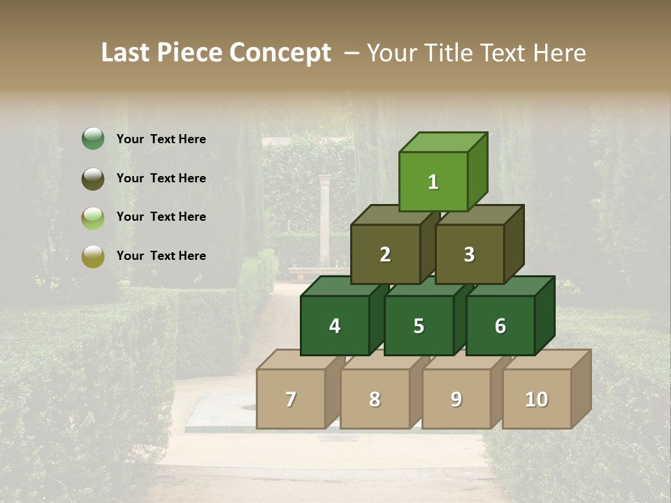 Park Sevilla Architecture PowerPoint Template