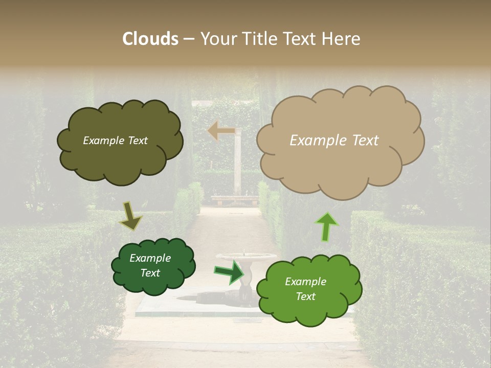 Park Sevilla Architecture PowerPoint Template