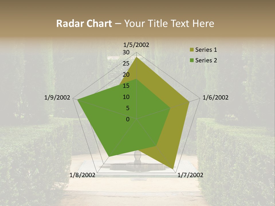 Park Sevilla Architecture PowerPoint Template