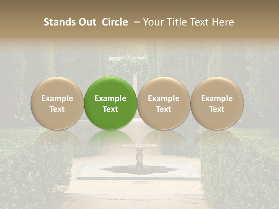 Park Sevilla Architecture PowerPoint Template