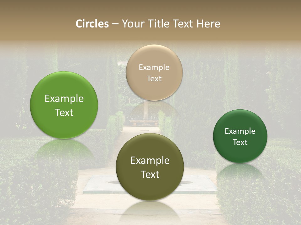 Park Sevilla Architecture PowerPoint Template