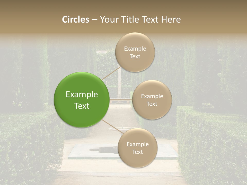 Park Sevilla Architecture PowerPoint Template