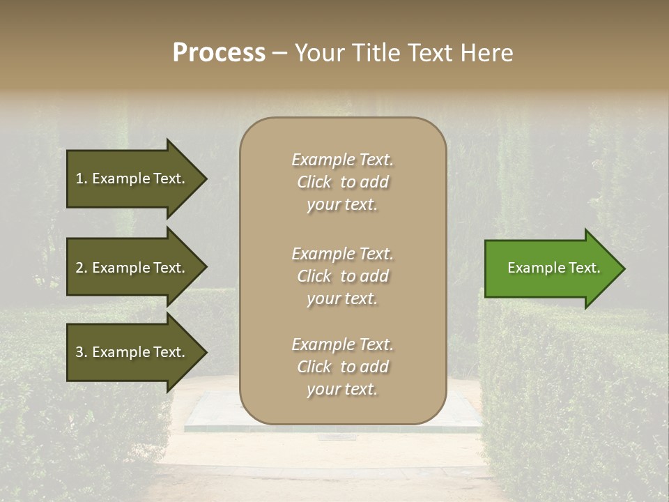 Park Sevilla Architecture PowerPoint Template