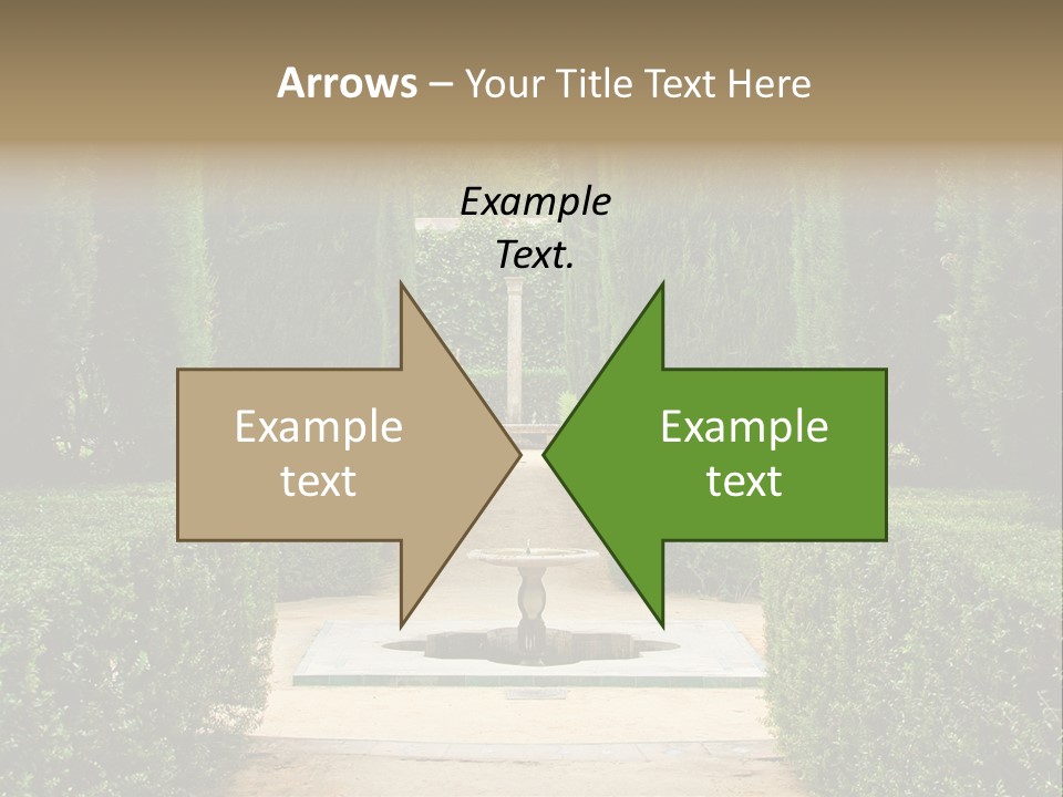 Park Sevilla Architecture PowerPoint Template