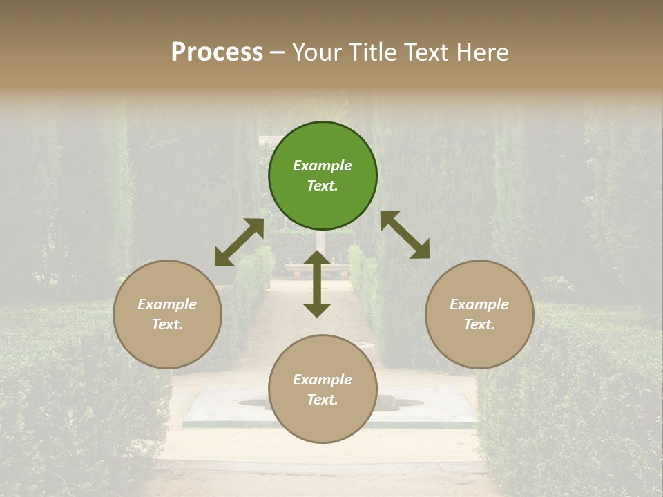 Park Sevilla Architecture PowerPoint Template