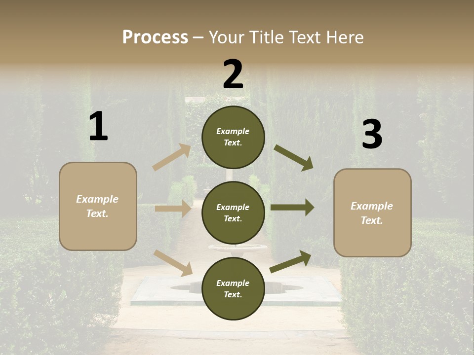 Park Sevilla Architecture PowerPoint Template