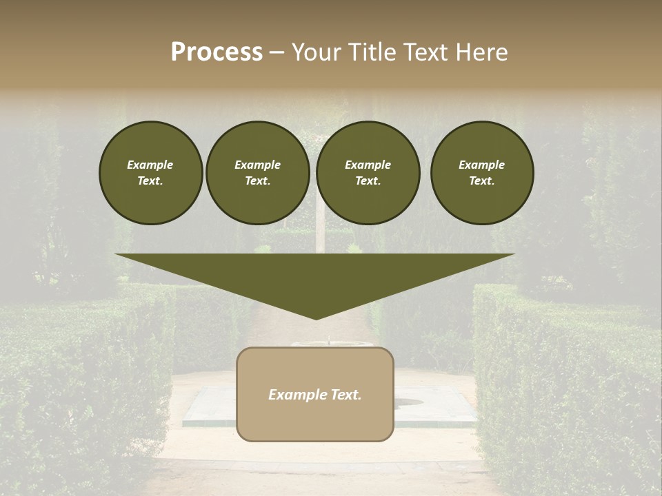 Park Sevilla Architecture PowerPoint Template