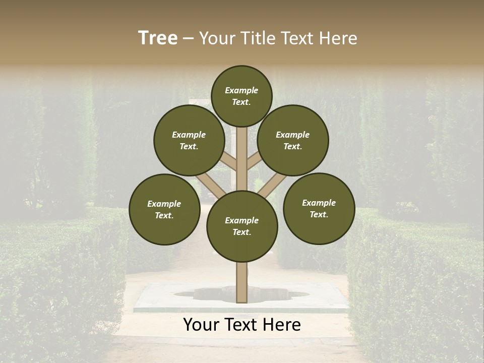 Park Sevilla Architecture PowerPoint Template