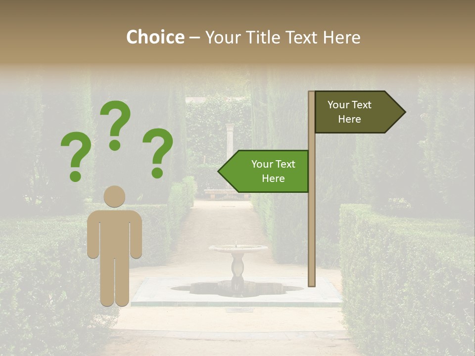 Park Sevilla Architecture PowerPoint Template