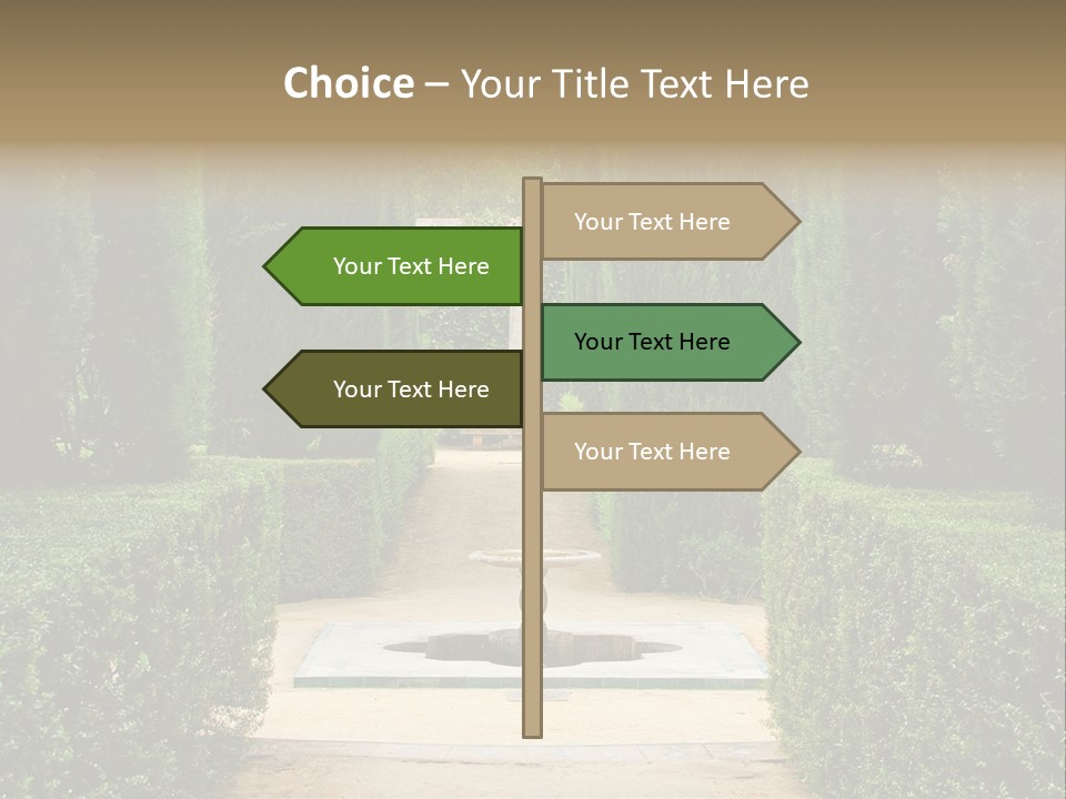 Park Sevilla Architecture PowerPoint Template
