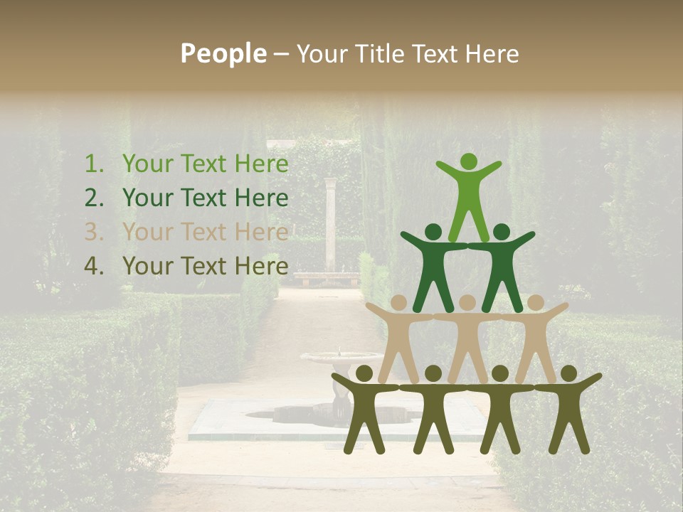 Park Sevilla Architecture PowerPoint Template