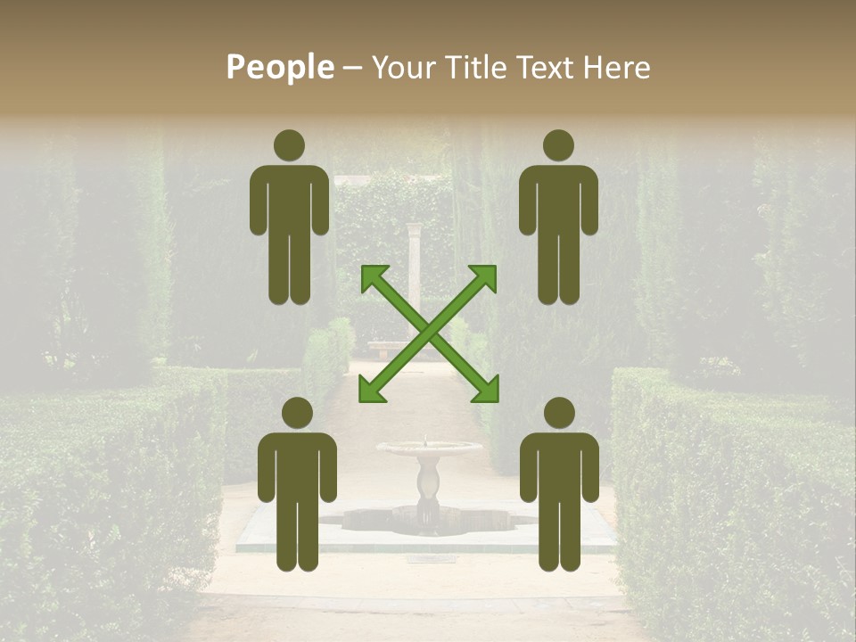 Park Sevilla Architecture PowerPoint Template