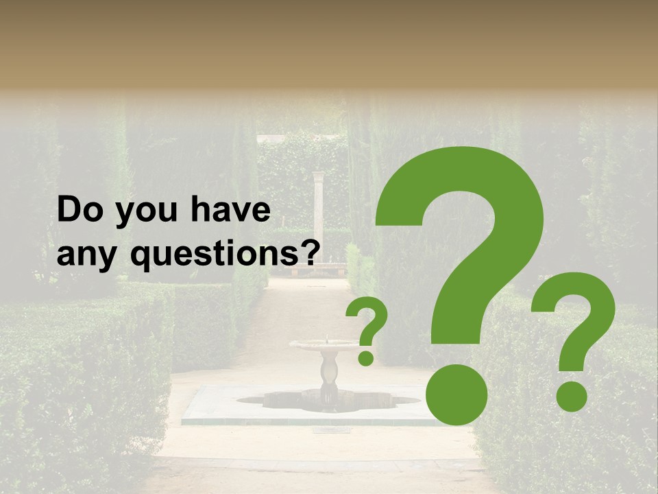 Park Sevilla Architecture PowerPoint Template