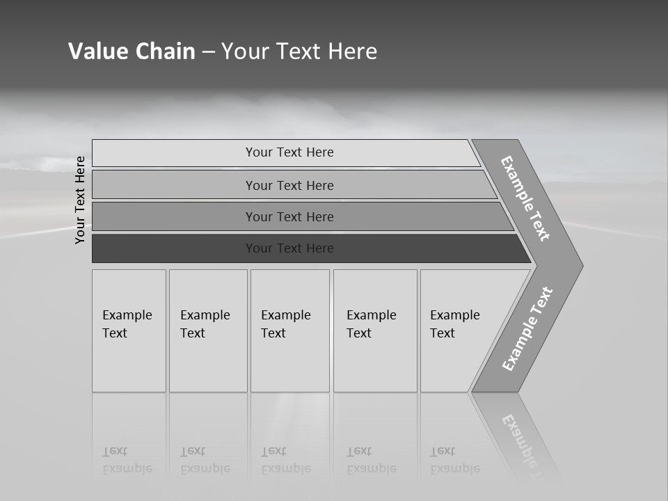 Vehicle Road Speedway PowerPoint Template