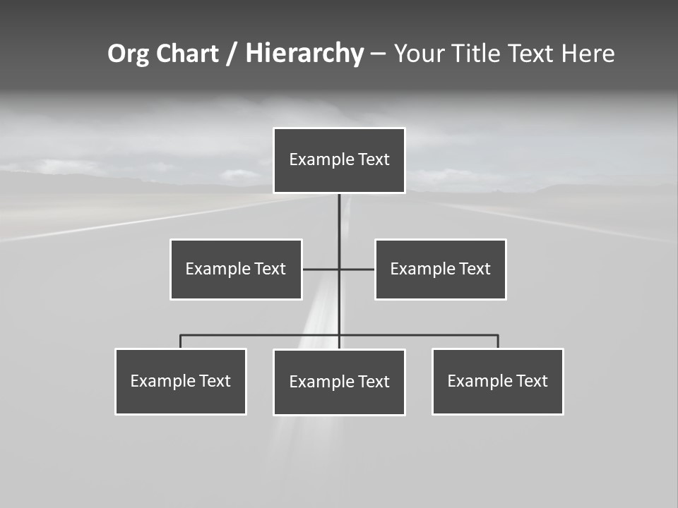 Vehicle Road Speedway PowerPoint Template