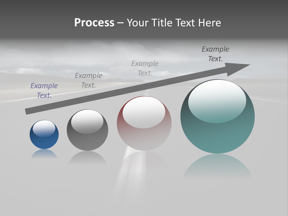 Vehicle Road Speedway PowerPoint Template