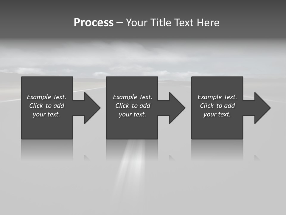 Vehicle Road Speedway PowerPoint Template