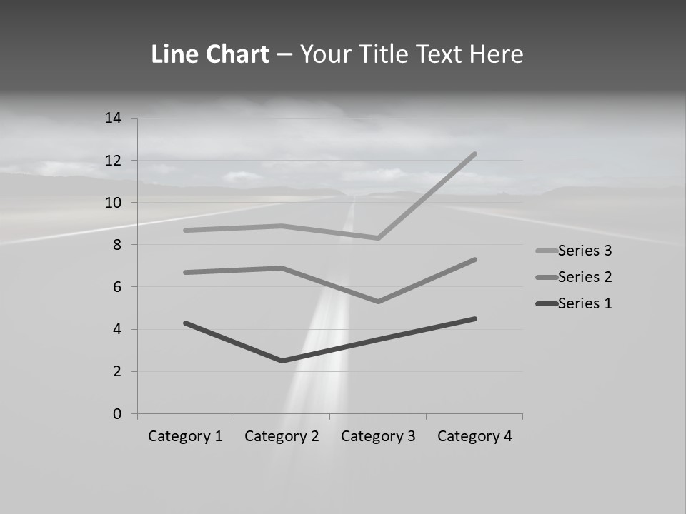 Vehicle Road Speedway PowerPoint Template
