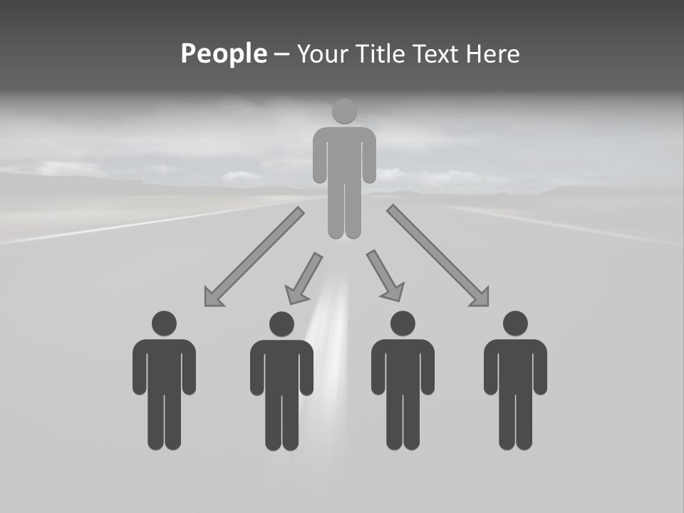 Vehicle Road Speedway PowerPoint Template