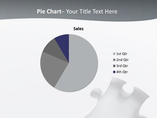 Generated Puzzle Dots PowerPoint Template