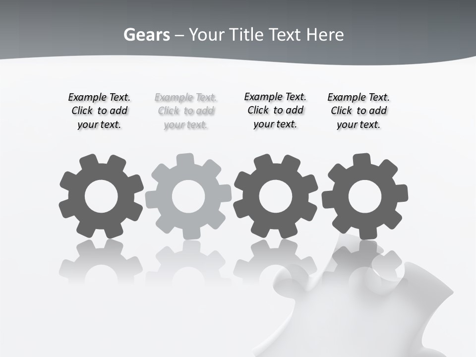 Generated Puzzle Dots PowerPoint Template