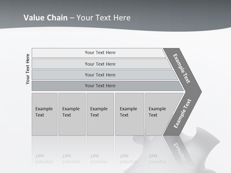 Generated Puzzle Dots PowerPoint Template